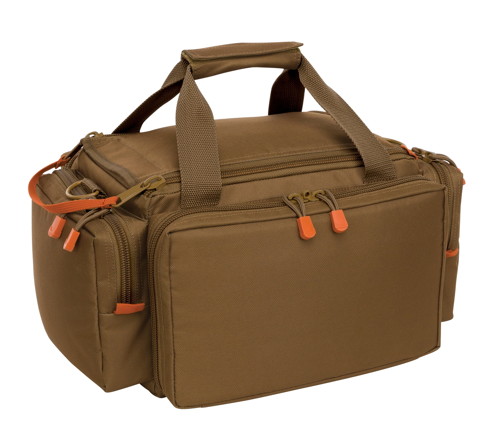 Fieldline Pro Series Deluxe Range Bag, Desert Clay Large, Brown, Ammo