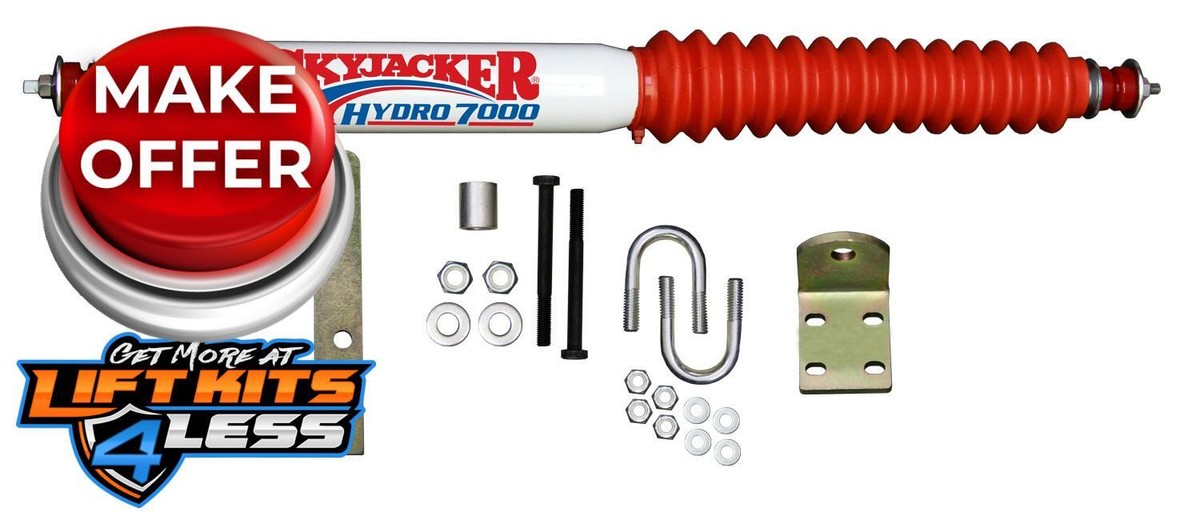 SILVER STONE スカジャン Skyjacker Silver Steering Stabilizer for 1986-1995 Toyota