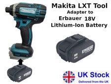Battery Adapter  / Converter for Erbauer 18V Battery to 18V Makita Tool