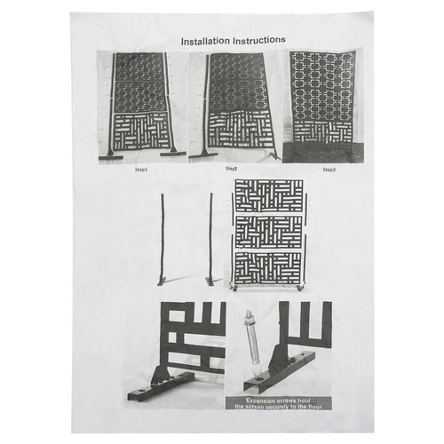 Outdoor Privacy Screens and Panels for Patio Metal strong anti-corrosion - Picture 4 of 22
