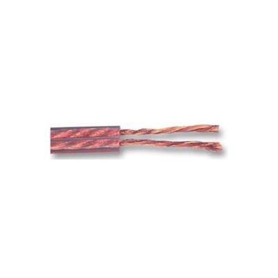 Cavo Per Altoparlanti Trasparente CU, 100 M, Sezione 2 X 0,75 MM²