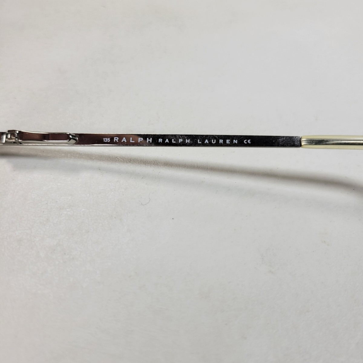 Ralph Lauren Rectangular Half Rim Silver Eyeglasses 7515/S  display picture 3