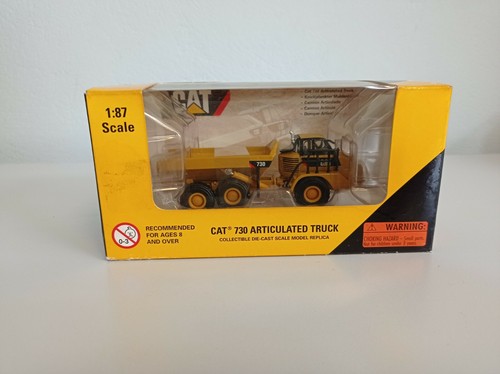 RARE CAT 1:87 730 ARTICULATED TRUCK REF. 55130 - Picture 2 of 4
