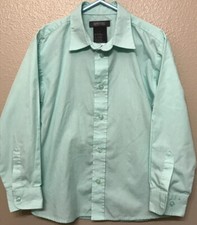 Boys Kenneth Cole Reaction Long Sleeve Button Down Shirt Size 7 