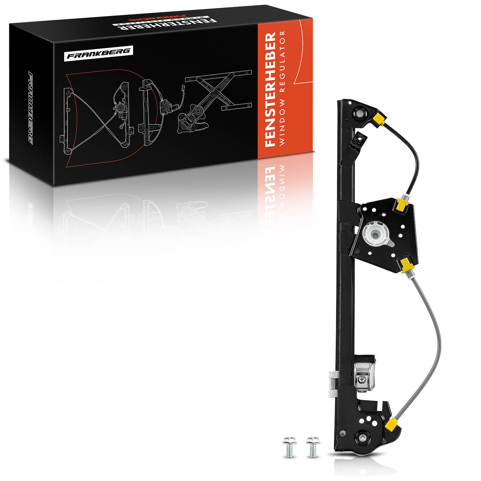 FRANKBERG Power Electric Window Regulator without Motor for BMW X3 Rear Right
