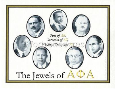 FOUNDERS Series - Alpha Phi Alpha Print - ''First of All...'' (Version 2)