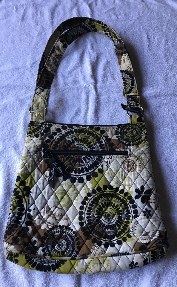 Vera Bradley Coca Moss (Retired Print) Messenger Bag w/ Adjustable Strap - Image 4 of 4