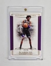 MINT #/39 BRONZE 2018-19 National Treasures De'Aaron Fox SACRAMENTO KINGS NBA 