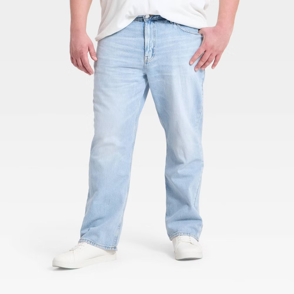 Mens Straight Fit Jeans - Goodfellow - Co Light Wash 30x30 2990₽