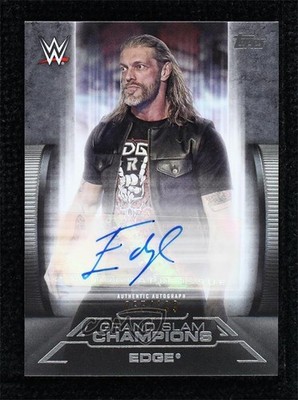 2021 Topps WWE Undisputed Grand Slam Champions 65/199 Edge #GA-E Auto 00d2