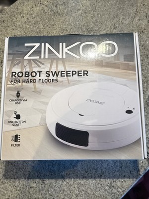 Zinkoo Robot Sweeper SR1010W for Hard Floors