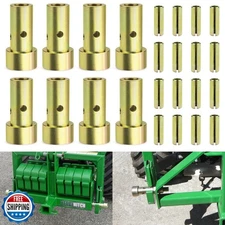 Sporthfish Quick Hitch Adapter Bushings Set Fit for Cat 1 3-Point Tractor Imp