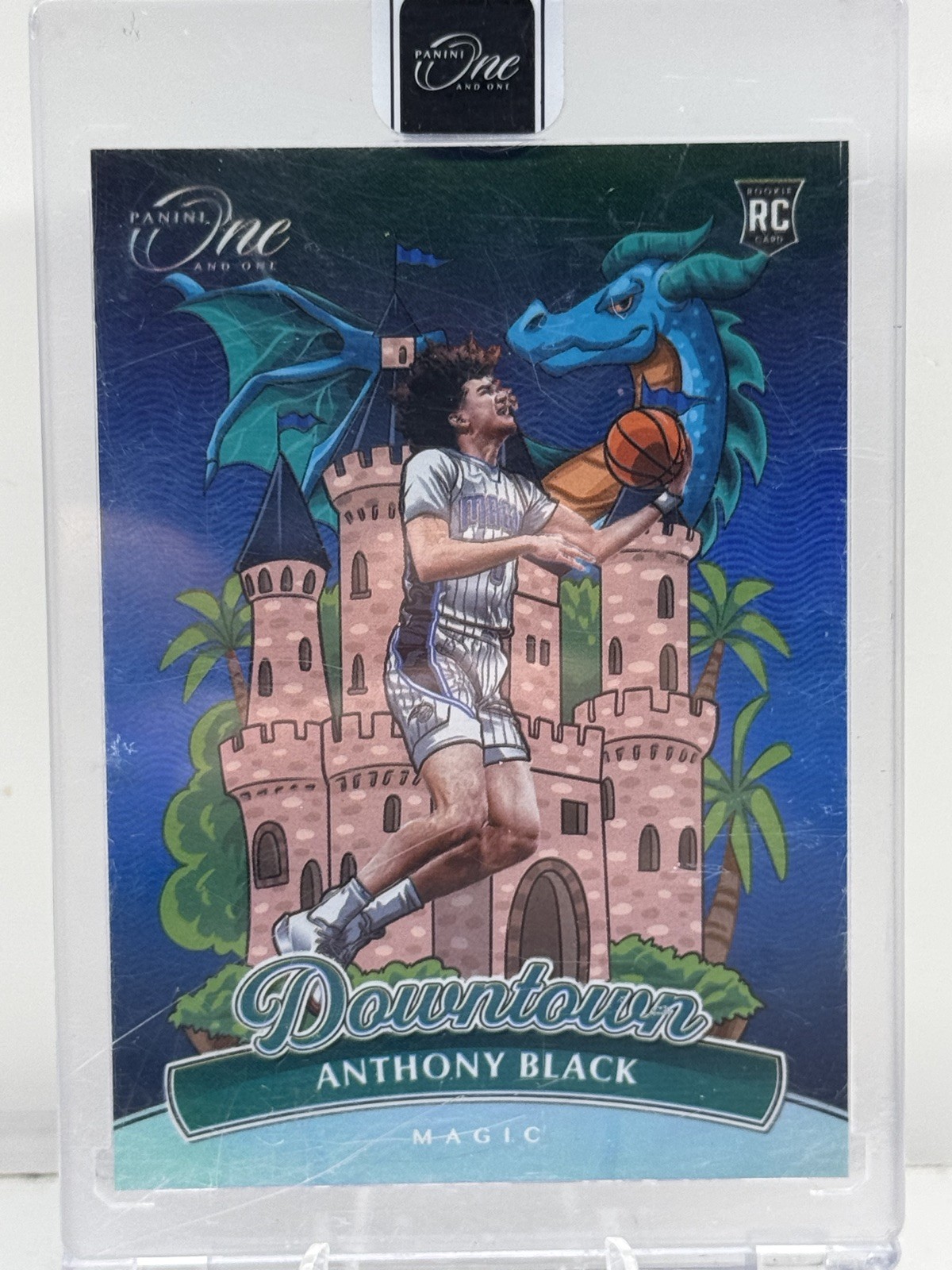 2023-24 One and One Basketball Anthony Black #10 Rookie Downtown SSP