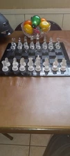 glass chess set