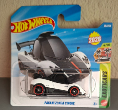Hot Wheels Toon'd  Pagani Zonda Cinque / HW 2026 Exoticars 26/250