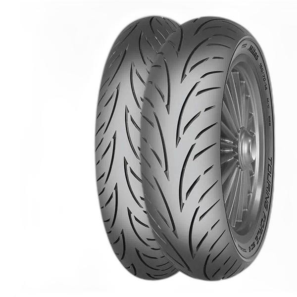 COPPIA GOMME MITAS 110/70-16 52S + 140/70-14 68S TOURING FORCE SC 2 - Immagine 6
