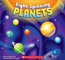 EIGHT SPINNING PLANETS By Brian James & Russell Benfanti - Hardcover *Excellent*