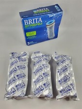 Brita Stream Water Filter Replacement Pitcher Filters 3 Pack Clean Drinking
