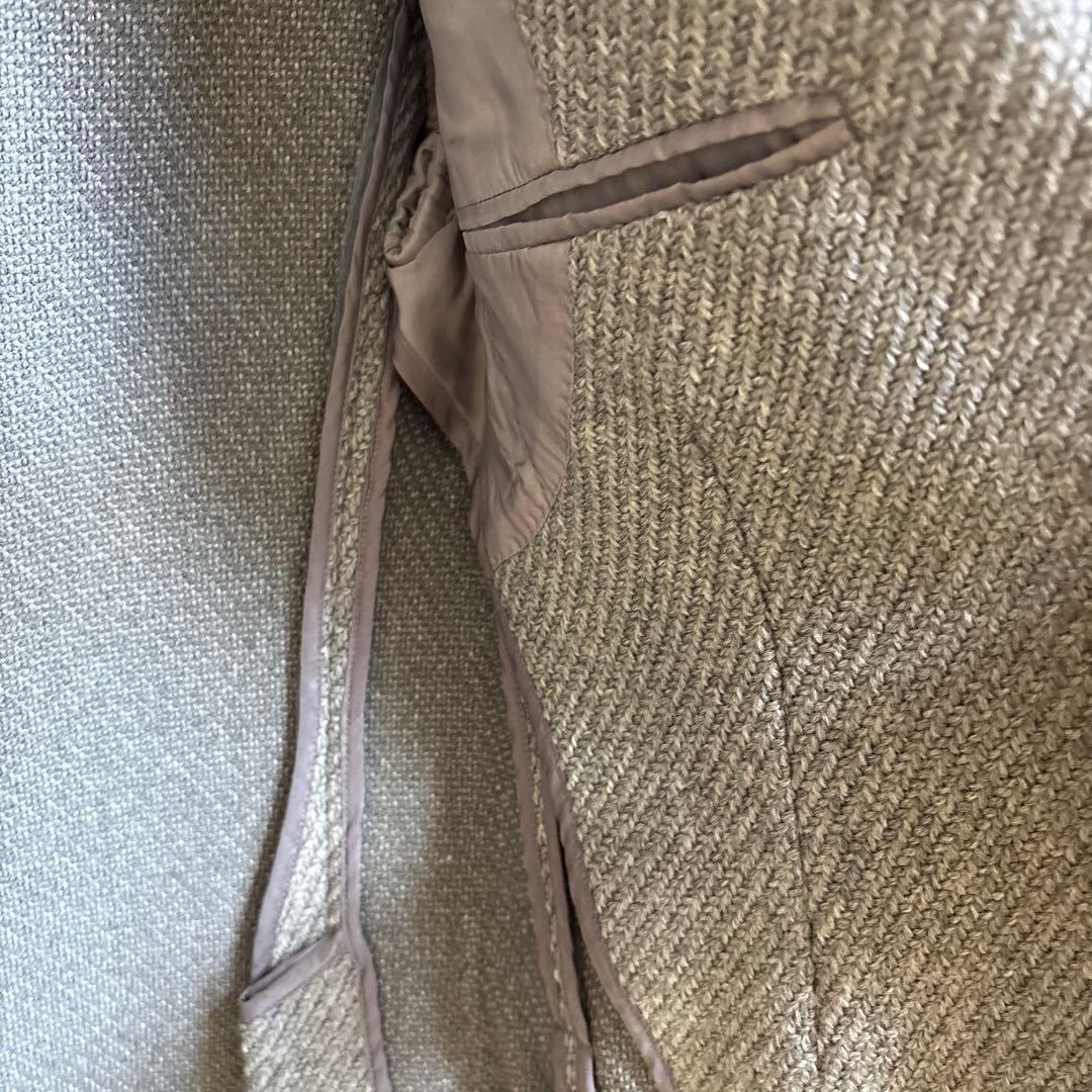 RING JACKET Gray Tailored 2-Button Blazer Jacket … - image 11