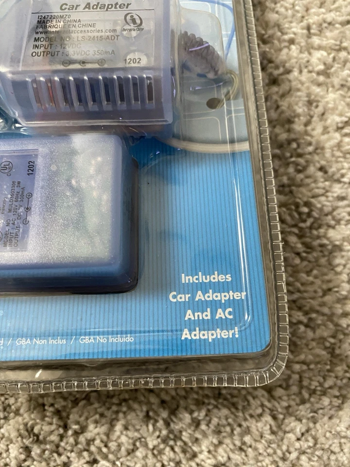 InterAct Plug N' Play Adapter For Game Boy Advanced Color 2001 Home and Auto use - Image 2 of 4