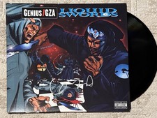 GZA SIGNED LIQUID SWORDS VINYL LP - BECKETT COA WU TANG CLAN GENIUS