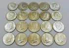 1964 Kennedy Half-Dollars (20) Coin Roll #1 90% Silver
