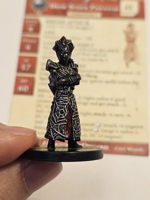 D&D - DROW SPIDER PRIESTESS #47 47/60 Desert Desolation RARE PRIESTESS OF LOLTH