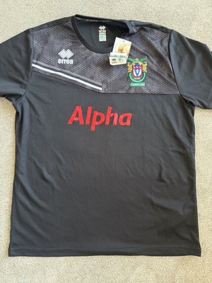 Bognor Regis Town FC Shirt XL Black Football Errea Very Rare New & Tags