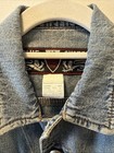 Vintage 90s Blue System Sleeveless Denim Vest Women’s Size Medium Y2K Western — photo 2