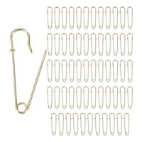 "60 Stk. 1,5\" Sicherheitsnadeln FüR Mode/NäHen [Gold]"