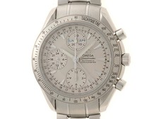 Omega Omega Speedmaster Day-Date 3221.30 Stainless Steel 40mm Silver Dial 2012 #DW617