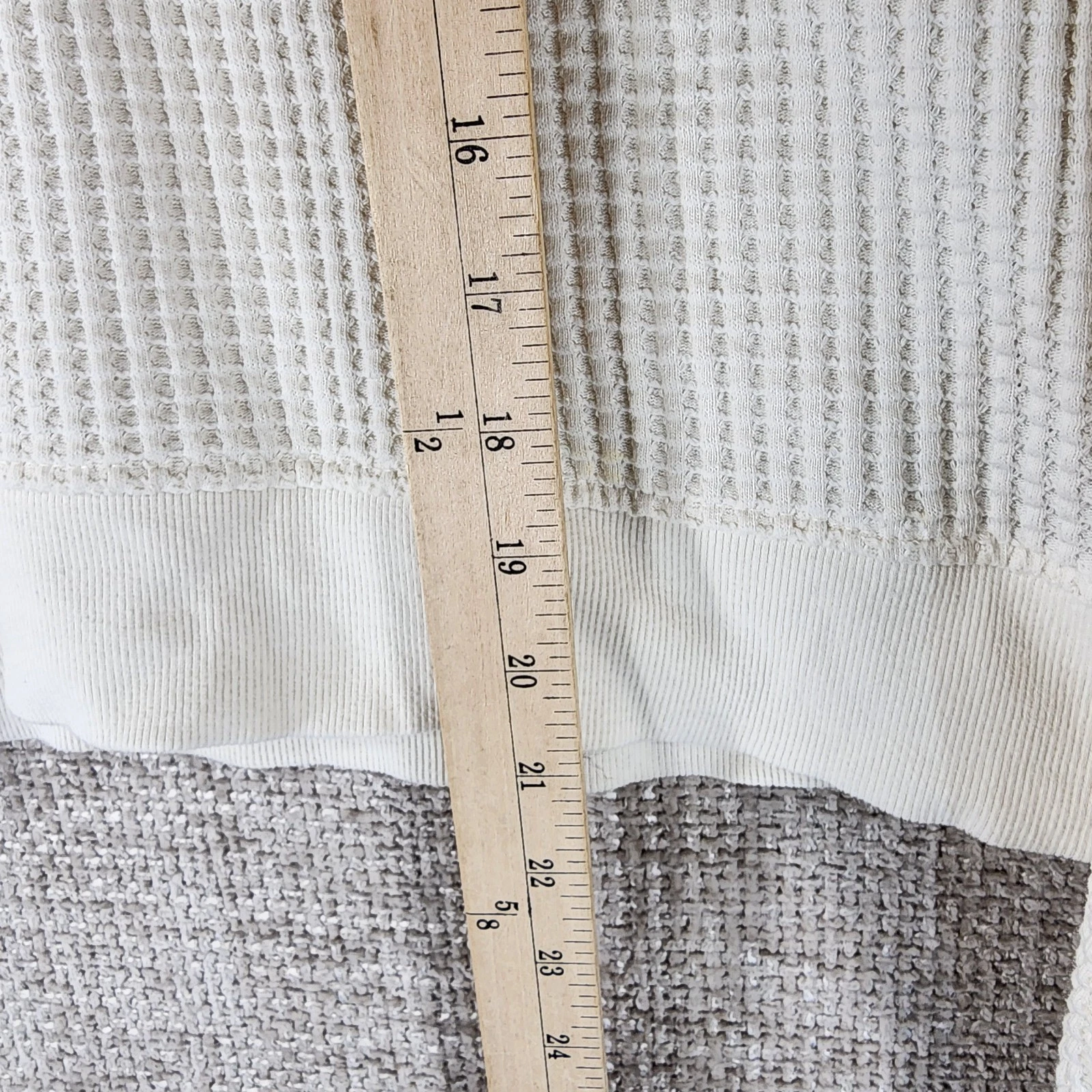 OFF WHITE Felpa con cappuccio The North Face Waffle Knit donna S avorio pullover felpa top