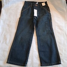 Gymboree boys size 6 Outlet dark wash jeans, adjustable waist NWT