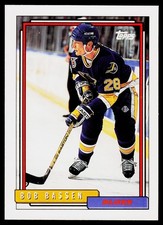 Bob Bassen, 1992-93 Topps, #454, St. Louis Blues,