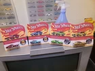 Hot Wheels 50th Anniversary lot of 4 Redline Diecast  Vehicles.