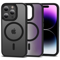 Case Tech-Protect Magmat Magsafe Apple Iphone 15 Pro Matte Schwarz