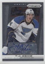2013-14 Panini Prizm Auto TJ Oshie #A-TO Auto 1h1