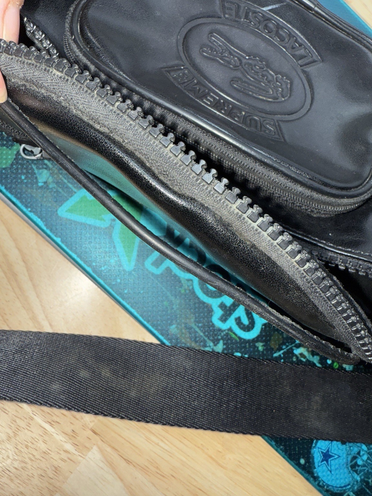 supreme x lacoste Waist Bag Body image 8