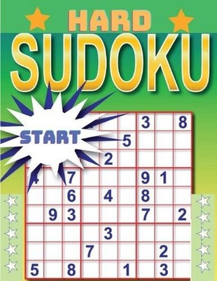 Hard Sudoku Puzzle Book by Sorens Books Paperback Book