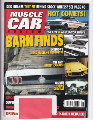 MUSCLE CAR REVIEW MAGAZINE - June 2011 - Barn Finds Hot Comets