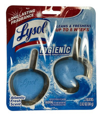 LYSOL Brand Auto Toilet Bowl Cleaner - Atlantic Fresh 1 Pack of 2 