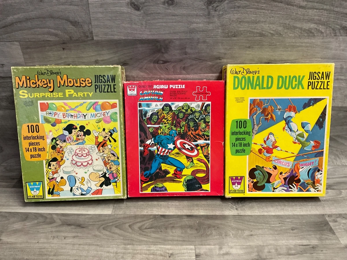 Donald Duck Puzzle In Vintage Jigsaw Puzzles for sale | eBay