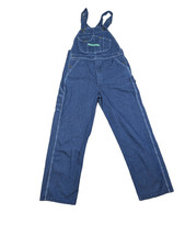 Vintage Key Imperial Overalls Denim Bib Overalls Carpenter Style 36x32