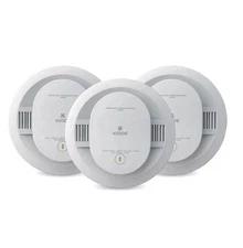Kidde Smoke & Carbon Monoxide Detector for Home, AA Battery Powered, LED, 3-Pack