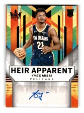 2024-25 Panini Court Kings #HA-MIS Yves Missi Heir Apparent #/125 Rookie RC