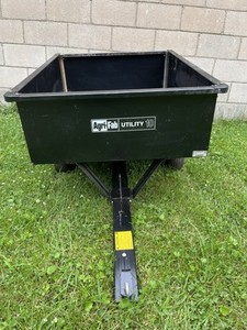 Agri-Fab 10 750-Pound Max Utility Tow behind Dump Cart, Black