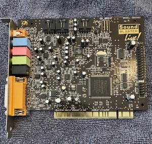 Creative Sound Blaster Live! Value SB0060 PCI Sound Card Tested w/ Driver CDs