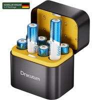 Wiederaufladbare AA Akkus 1,5V 3600Mwh 8Er Pack Mit LadegeräT Hohe 8 StüCk
