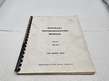 1974 Mercedes-Benz 450SL 450 SLC Electrical Manual Wiring Diagram 450 SL