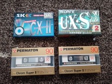 5 x MC Kassette OVP Permaton Chrom Super II 9...